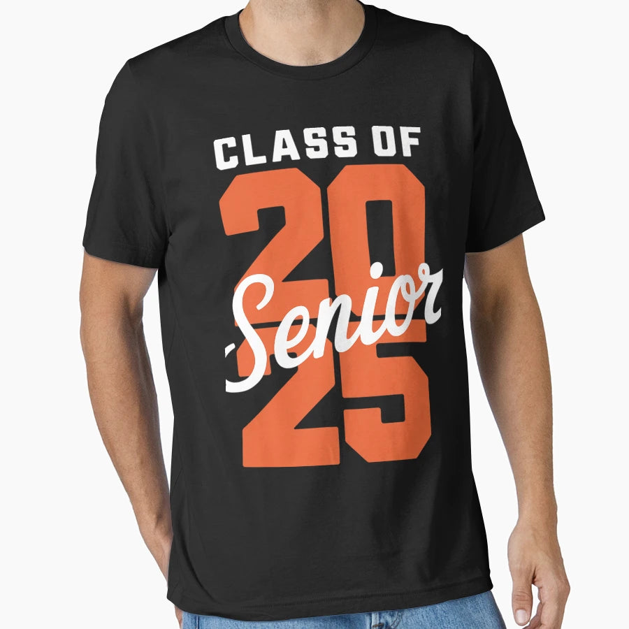 Class 2025 Senior 2025 Graduate Back To T-Shirt - Custom Art Print Unisex - T-Shirt, Sweatshirt, Hoodie