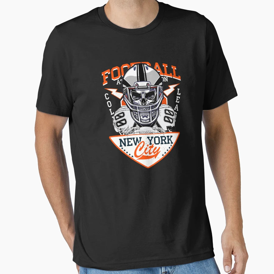 Football City T-Shirt - Custom Art Print Men Women - T-Shirt, Sweatshirt, Hoodie