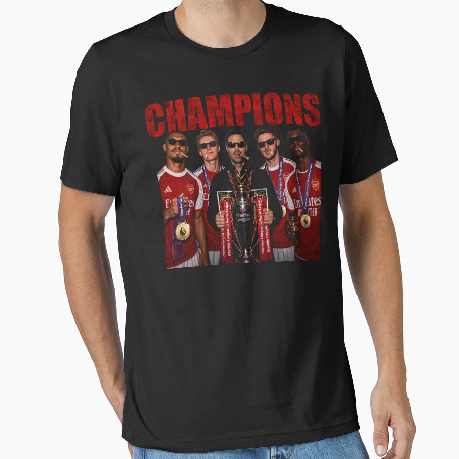 Arsenal Champions 2026 T-Shirt - Fun Novelty Design Men Women - T-Shirt, Sweatshirt, Hoodie