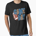 Game Day Leopard Football T-Shirt - Custom Art Print Unisex - T-Shirt, Sweatshirt, Hoodie