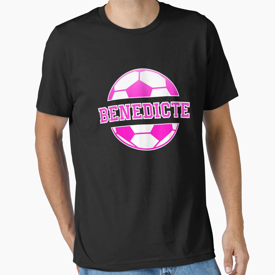 Benedicte Name Soccer Play Football T-Shirt - Streetwear Style Men Women - T-Shirt, Sweatshirt, Hoodie