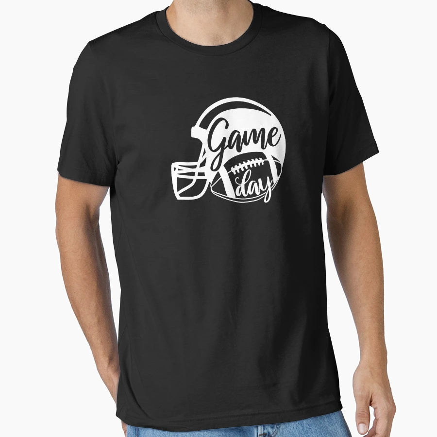 Game Day Football Football Football T-Shirt - Unique Graphic Men Women - T-Shirt, Sweatshirt, Hoodie