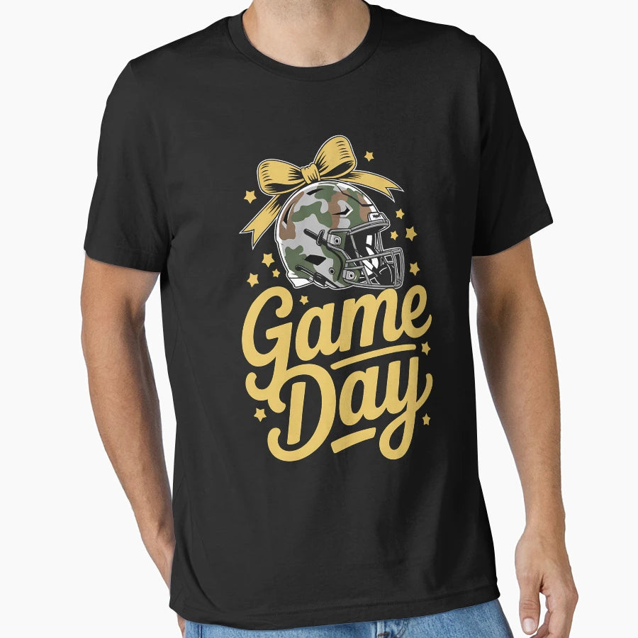 Touchdown Football Game Day T-Shirt - Minimalist Print Men Women - T-Shirt, Sweatshirt, Hoodie