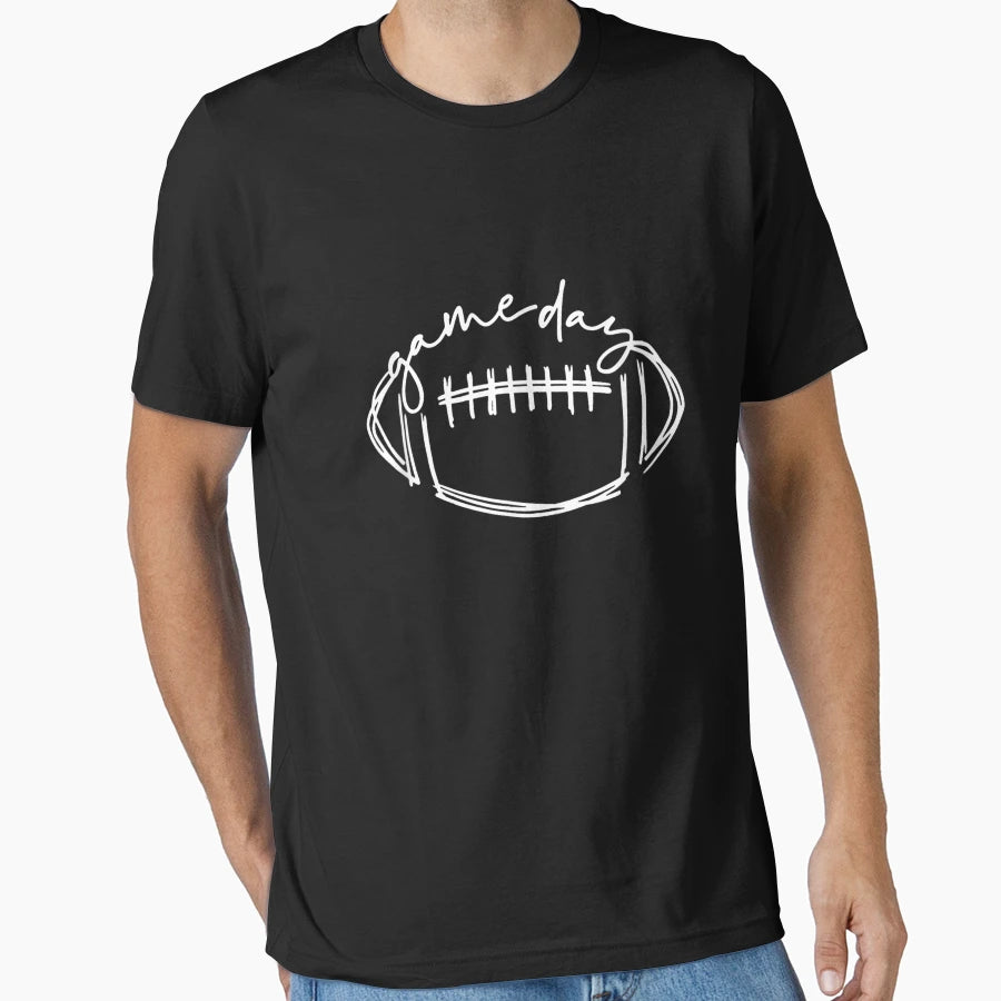 Game Day Football Lover Football T-Shirt - Novelty Apparel Men Women - T-Shirt, Sweatshirt, Hoodie