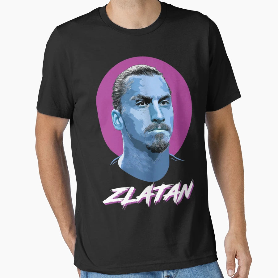 Zlatan Ibrahimovic T-Shirt - Custom Art Print Unisex - T-Shirt, Sweatshirt, Hoodie