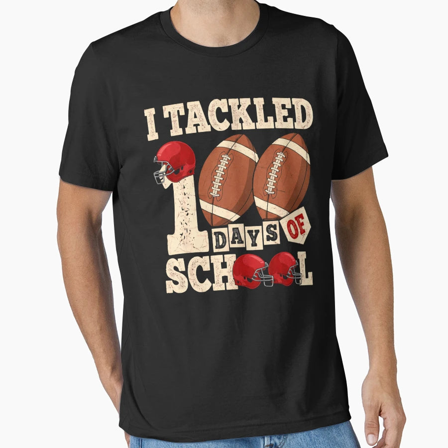 100 Days School T-Shirt - Aesthetic Graphic for Adults - T-Shirt, Sweatshirt, Hoodie