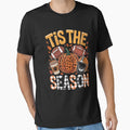 Thanksgiving Pumpkin Leopard Football T-Shirt - Aesthetic Graphic Unisex - T-Shirt, Sweatshirt, Hoodie