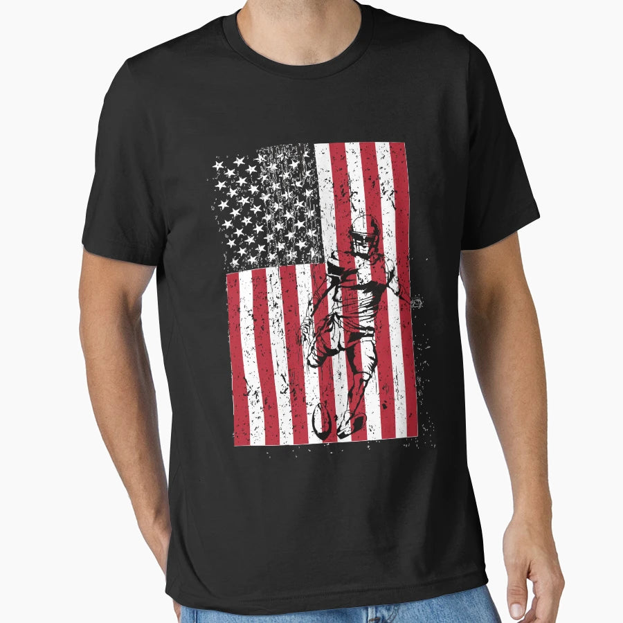 American Football T-Shirt - Minimalist Print Men Women - T-Shirt, Sweatshirt, Hoodie