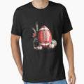 Tis Season Fall Pumpkin Football Coffee T-Shirt - Trendy Graphic Unisex - T-Shirt, Sweatshirt, Hoodie