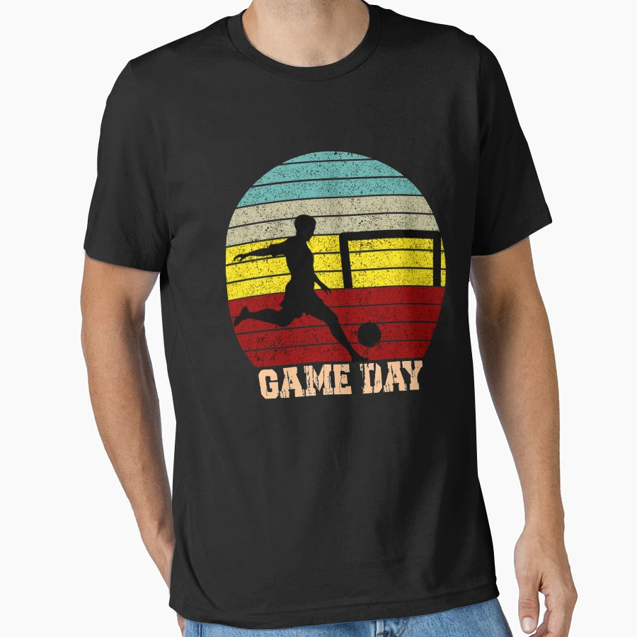 Game Day Football Sunset T-Shirt - Graphic Print for Adults - T-Shirt, Sweatshirt, Hoodie