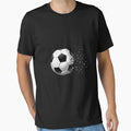 Soccer Ball Soccer Heart Soccer T-Shirt - Aesthetic Graphic Men Women - T-Shirt, Sweatshirt, Hoodie
