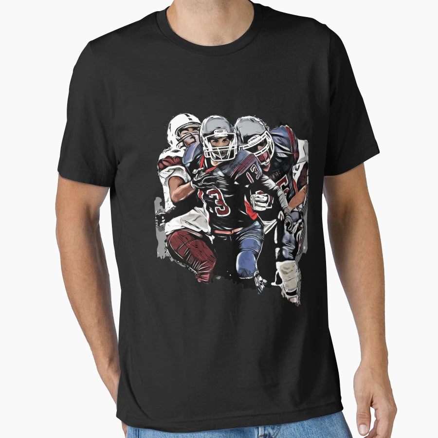 Football Fantasy Game Clipart Sports T-Shirt - Novelty Apparel Men Women - T-Shirt, Sweatshirt, Hoodie