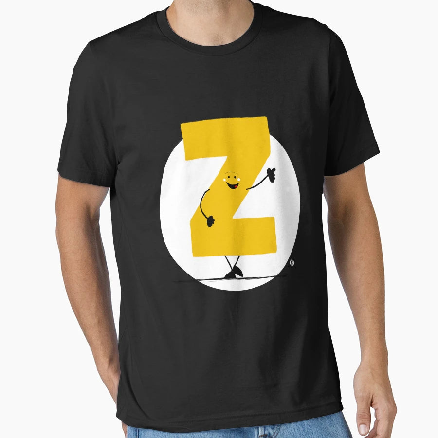 Letter Z Alphabet Name Begins Z T-Shirt - Custom Art Print Unisex - T-Shirt, Sweatshirt, Hoodie