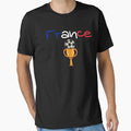 France Football Soccer Funny Flag T-Shirt - Unique Graphic Men Women - T-Shirt, Sweatshirt, Hoodie