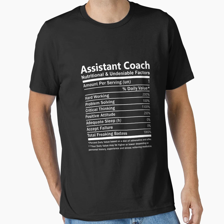Assistant Coach Nutritional And T-Shirt - Streetwear Style Men Women - T-Shirt, Sweatshirt, Hoodie