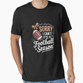 Coquette Bow Sorry I Cant It Is Football T-Shirt - Trendy Graphic Unisex - T-Shirt, Sweatshirt, Hoodie