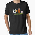 Soccer Kick Me T-Shirt - Graphic Print Unisex - T-Shirt, Sweatshirt, Hoodie