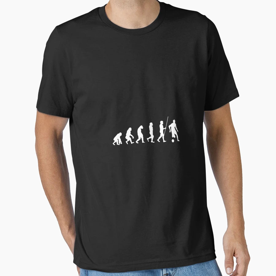 Evolution Soccer Soccer Player Gift T-Shirt - Minimalist Print Men Women - T-Shirt, Sweatshirt, Hoodie