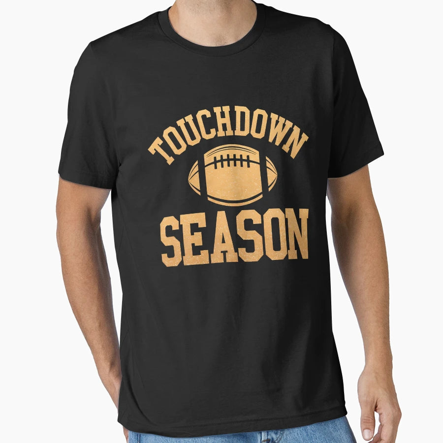 Funny Womens Game Day Touchdown Season T-Shirt - Fun Novelty Design Unisex - T-Shirt, Sweatshirt, Hoodie