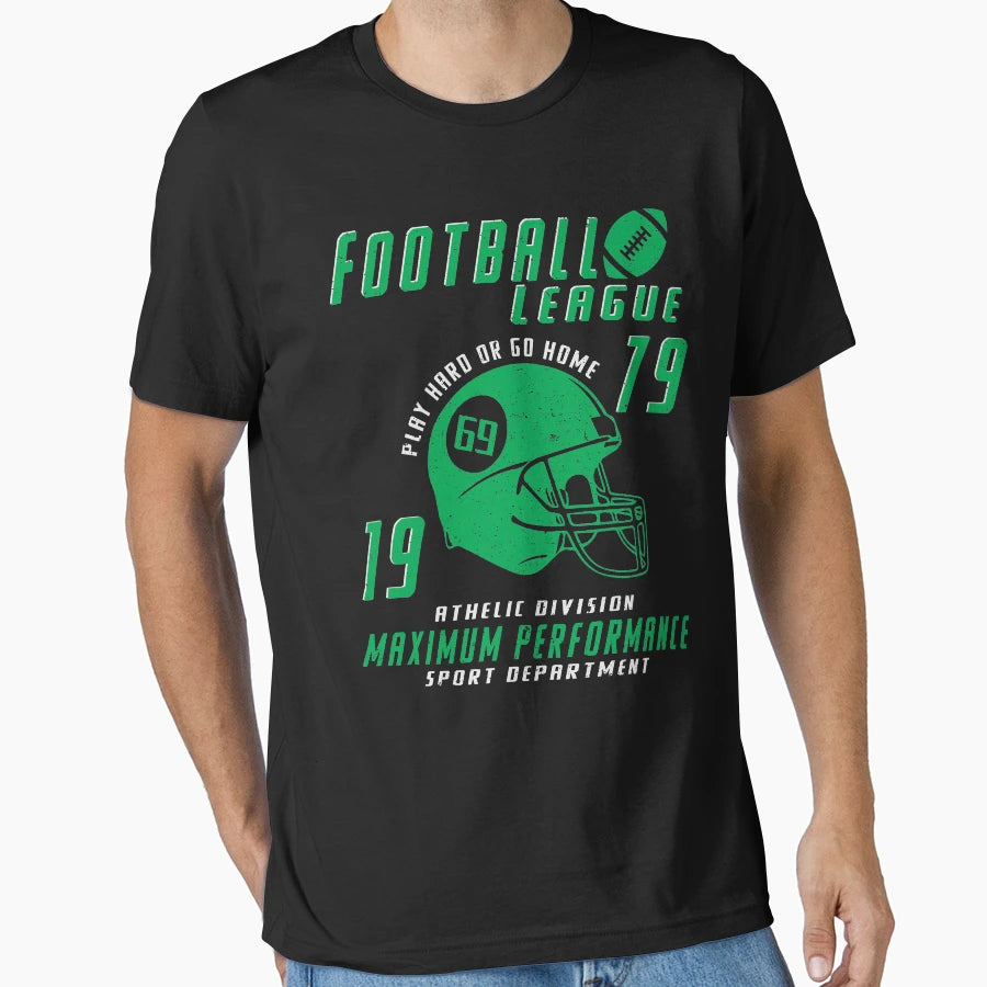 Football Defense Offense Team T-Shirt - Minimalist Print Men Women - T-Shirt, Sweatshirt, Hoodie
