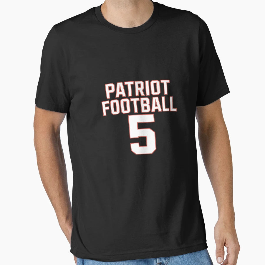 Patriot Football 5 T-Shirt - Graphic Print Unisex - T-Shirt, Sweatshirt, Hoodie
