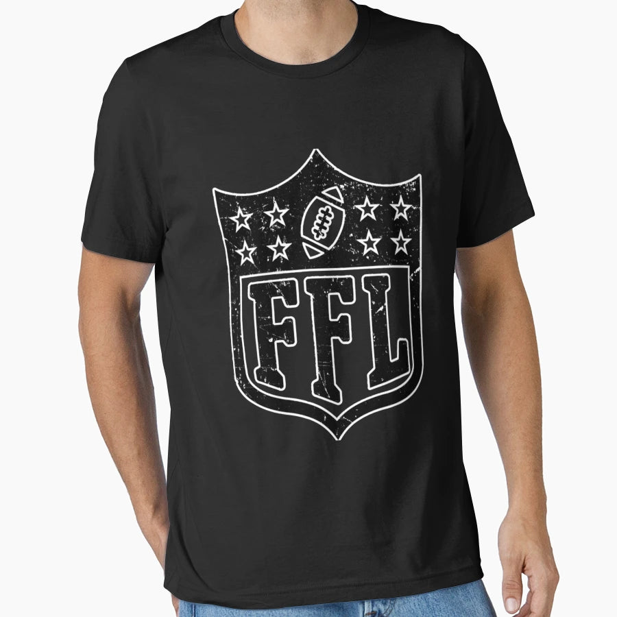 Fantasy Football Distressed Ffl League T-Shirt - Trendy Graphic Men Women - T-Shirt, Sweatshirt, Hoodie