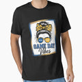 Game Day Vibes Football Leopard T-Shirt - Minimalist Print for Adults - T-Shirt, Sweatshirt, Hoodie