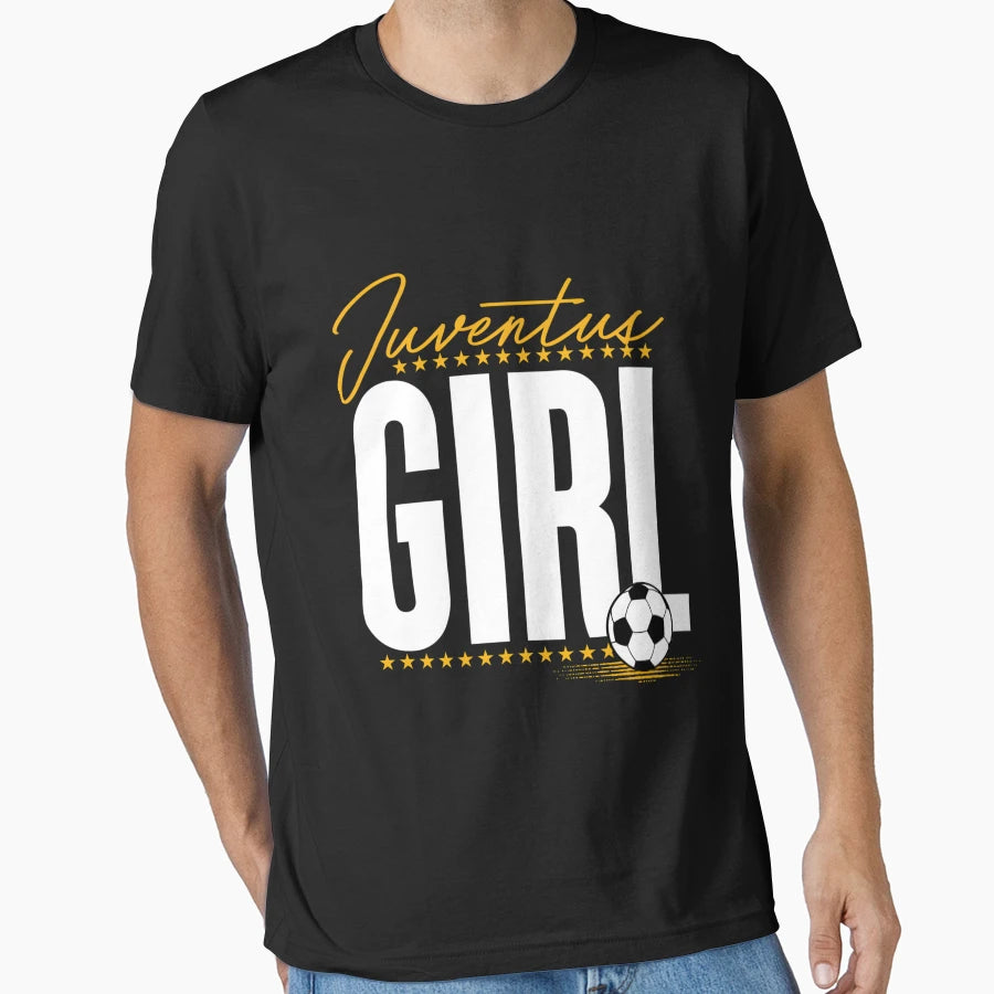 Juventus Soccer Fan Gift T-Shirt - Aesthetic Graphic for Adults - T-Shirt, Sweatshirt, Hoodie