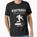 Football Player Loading T-Shirt - Unique Graphic for Adults - T-Shirt, Sweatshirt, Hoodie