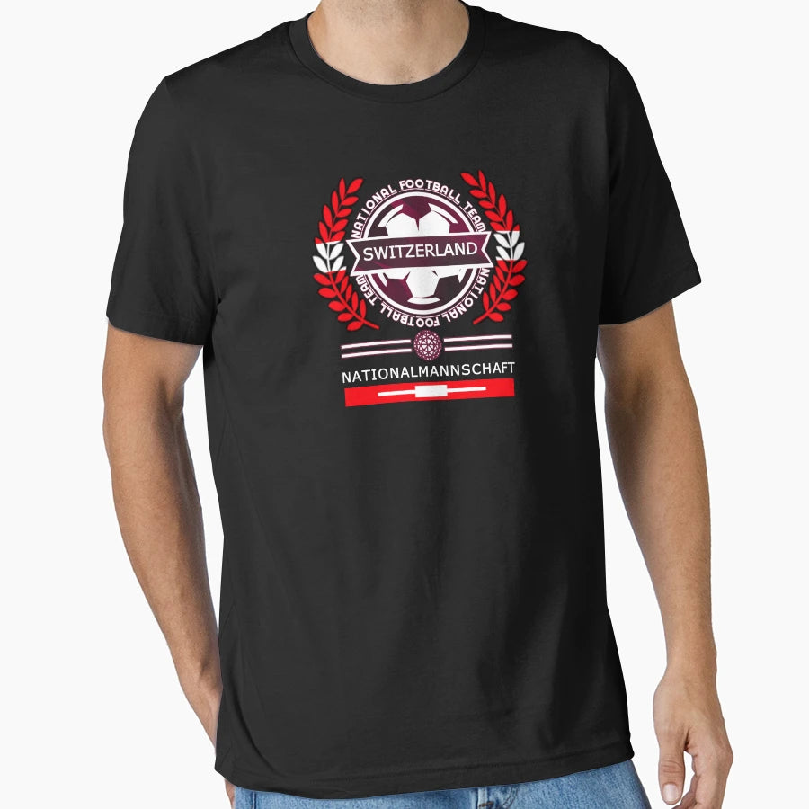 Switzerland New Football Supporters And T-Shirt - Aesthetic Graphic Unisex - T-Shirt, Sweatshirt, Hoodie