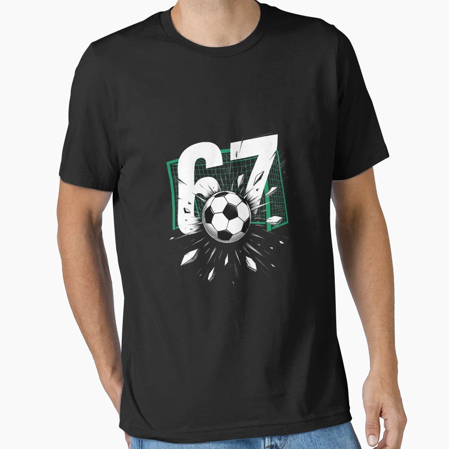 67 Soccer Six Seven 6 7 Meme 67 Gen T-Shirt - Trendy Graphic for Adults - T-Shirt, Sweatshirt, Hoodie