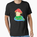 Bath Mushroom by Kimprut - Adult & Kids T-Shirts, Sweatshirts & Hoodies apparel design preview 1