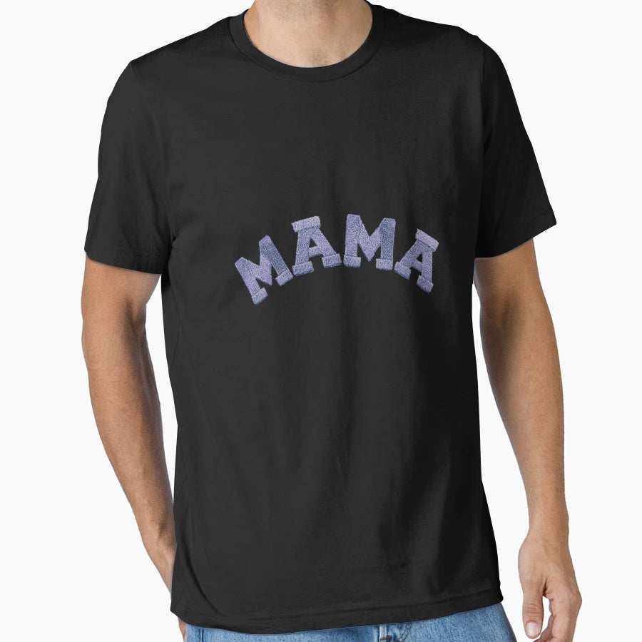 Embossed Mama Mini Set Mom And Sweatshirt - Casual Everyday Wear Men Women - T-Shirt, Sweatshirt, Hoodie