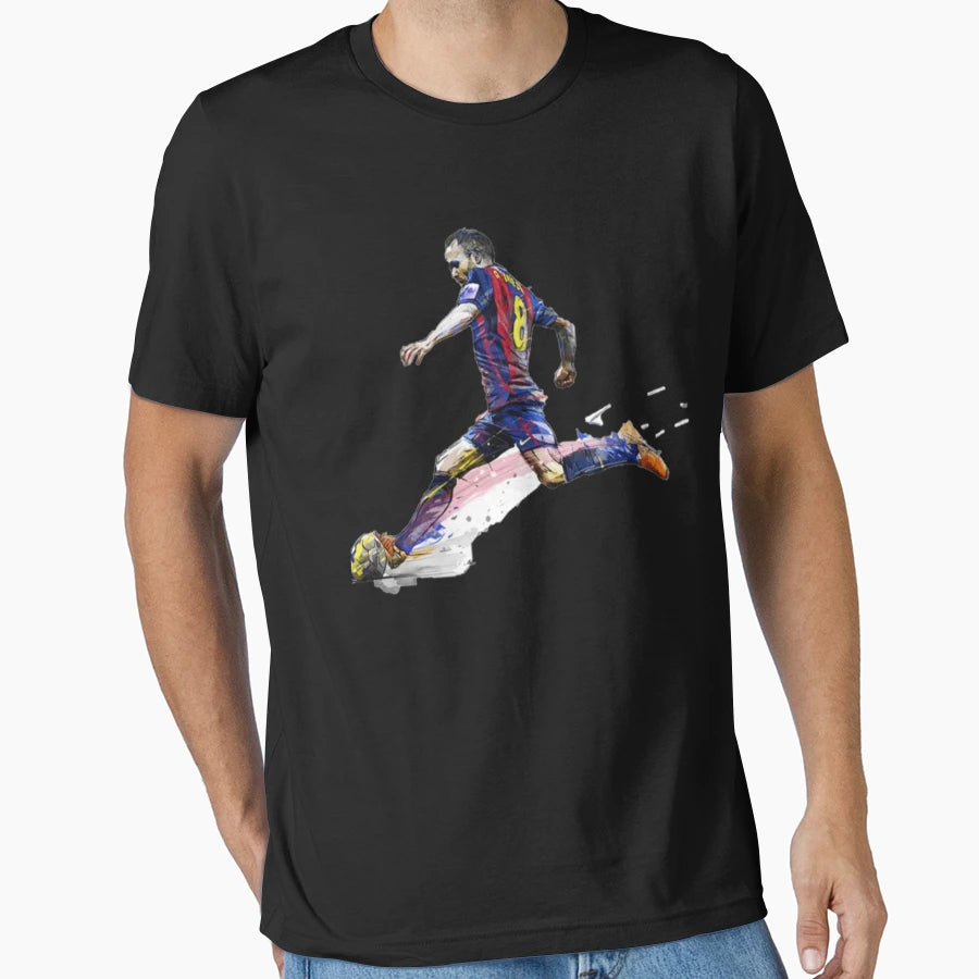 Legend Iniesta T-Shirt - Graphic Print Unisex - T-Shirt, Sweatshirt, Hoodie