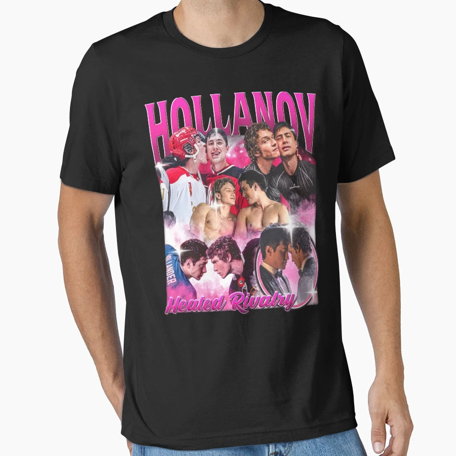 Hollanov Hockey Romance T-Shirt - Streetwear Style Men Women - T-Shirt, Sweatshirt, Hoodie