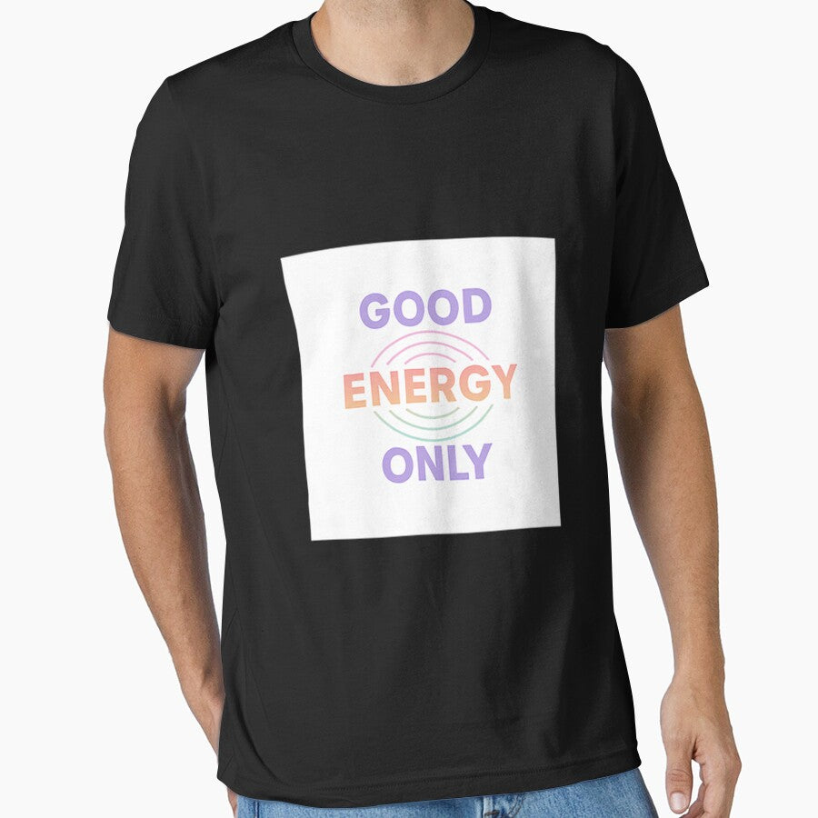 Good Energy Only by NovaKshlerin - Adult & Kids T-Shirts, Sweatshirts & Hoodies apparel design preview 1