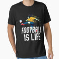 Who Loves Anime Football Is Life T-Shirt - Trendy Graphic for Adults - T-Shirt, Sweatshirt, Hoodie