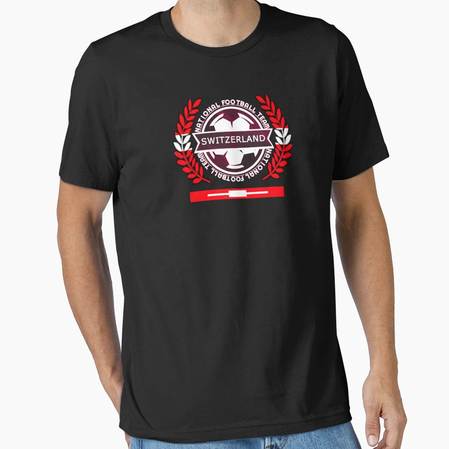 Switzerland New Football Supporters And T-Shirt - Graphic Print Unisex - T-Shirt, Sweatshirt, Hoodie