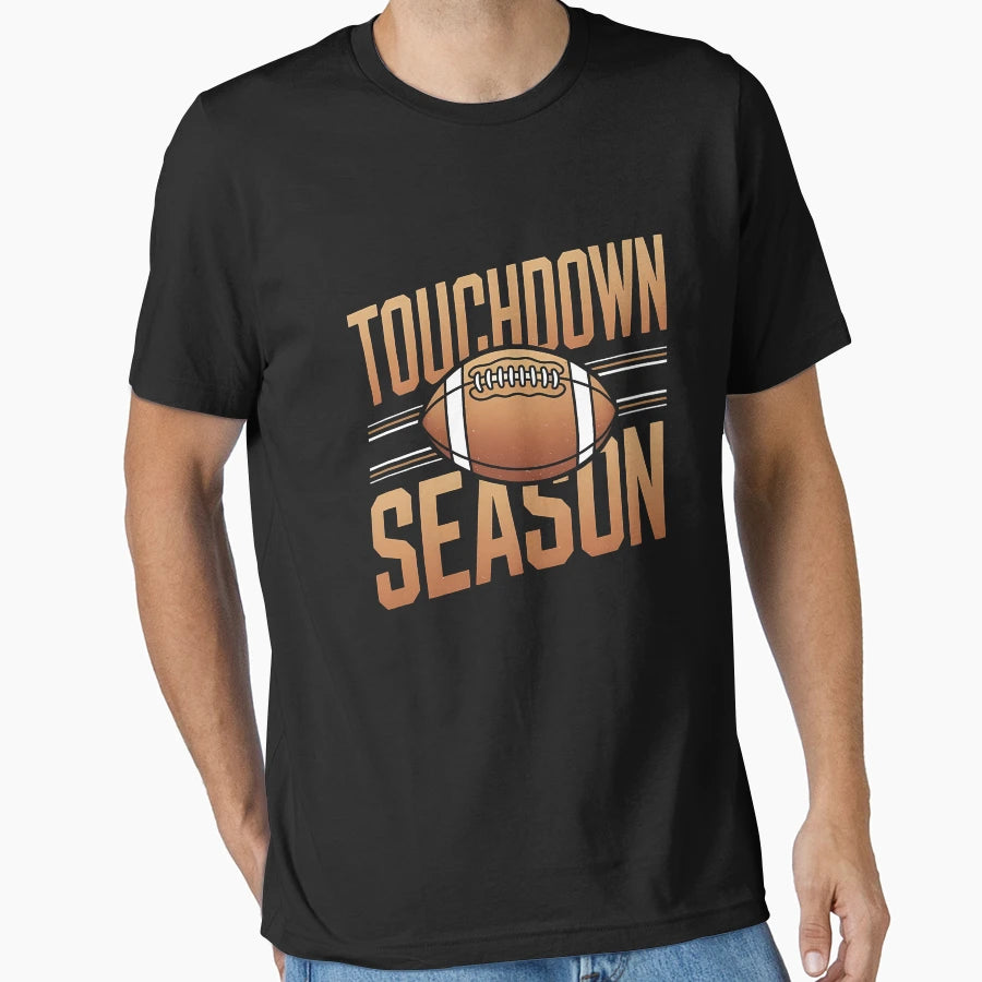 Funny Womens Game Day Touchdown T-Shirt - Custom Art Print Men Women - T-Shirt, Sweatshirt, Hoodie