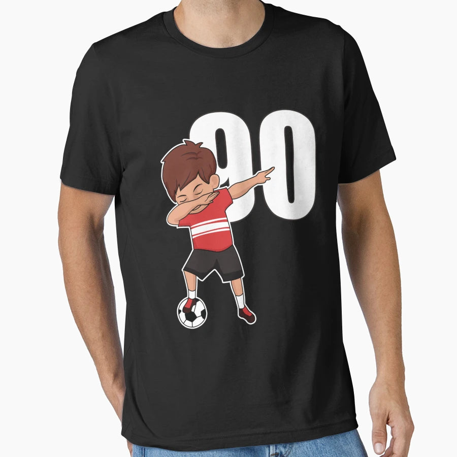 Awesome Soccer Player Number 90 T-Shirt - Fun Novelty Design for Adults - T-Shirt, Sweatshirt, Hoodie