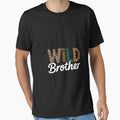 Wild Brother Zoo Born Two Be Wild B Day T-Shirt - Aesthetic Graphic Unisex - T-Shirt, Sweatshirt, Hoodie