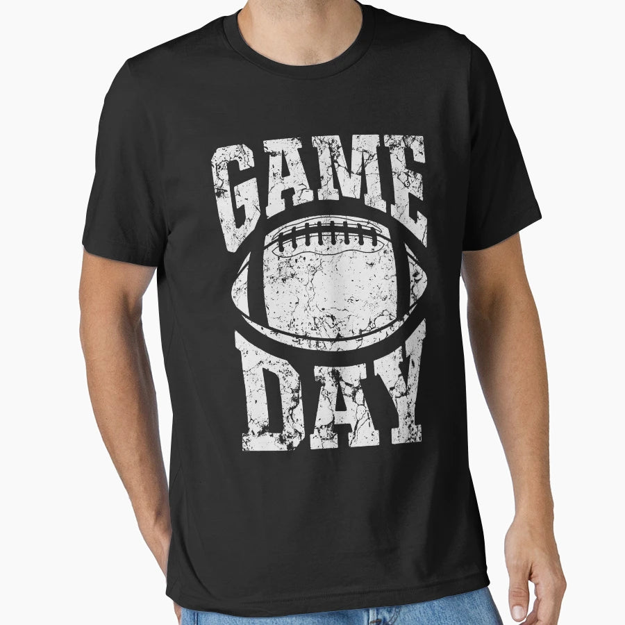 Game Day Football Football Lover Gift T-Shirt - Trendy Graphic for Adults - T-Shirt, Sweatshirt, Hoodie