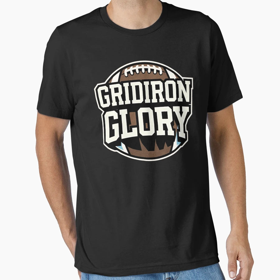Gridiron Glory T-Shirt - Streetwear Style for Adults - T-Shirt, Sweatshirt, Hoodie