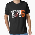 6Th Birthday Football Player T-Shirt - Casual Everyday Wear Men Women - T-Shirt, Sweatshirt, Hoodie