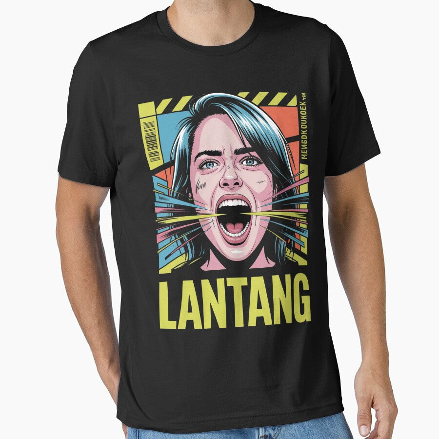 LANTANG Bold Minimal Typography Statement by - Adult & Kids T-Shirts, Sweatshirts & Hoodies apparel design preview 1