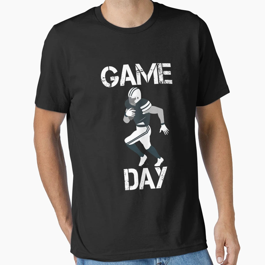 Game Day Football American Football T-Shirt - Fun Novelty Design Men Women - T-Shirt, Sweatshirt, Hoodie