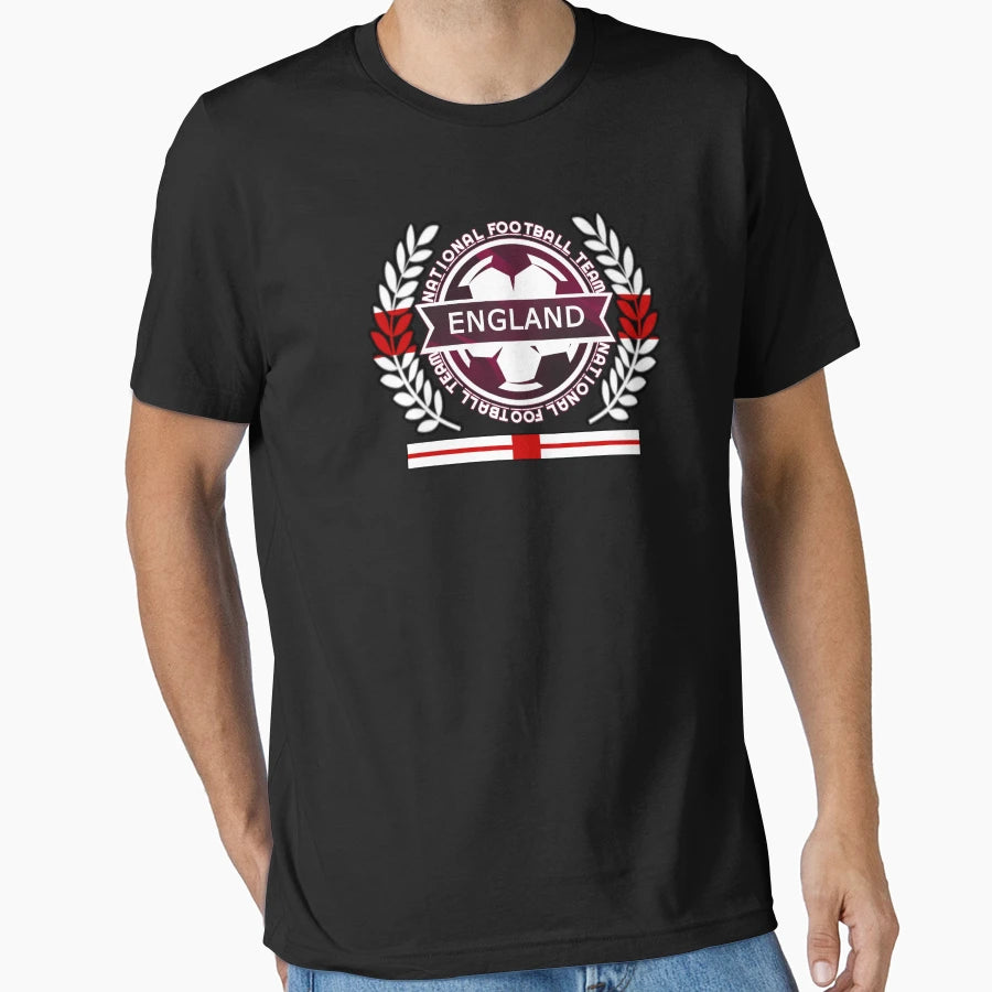 England New Football Supporters And T-Shirt - Novelty Apparel for Adults - T-Shirt, Sweatshirt, Hoodie
