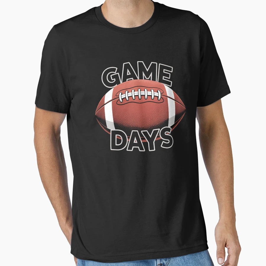 Game Day Football Season T-Shirt - Streetwear Style for Adults - T-Shirt, Sweatshirt, Hoodie