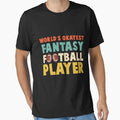 Worlds Okayest Fantasy Football Player T-Shirt - Trendy Graphic Men Women - T-Shirt, Sweatshirt, Hoodie