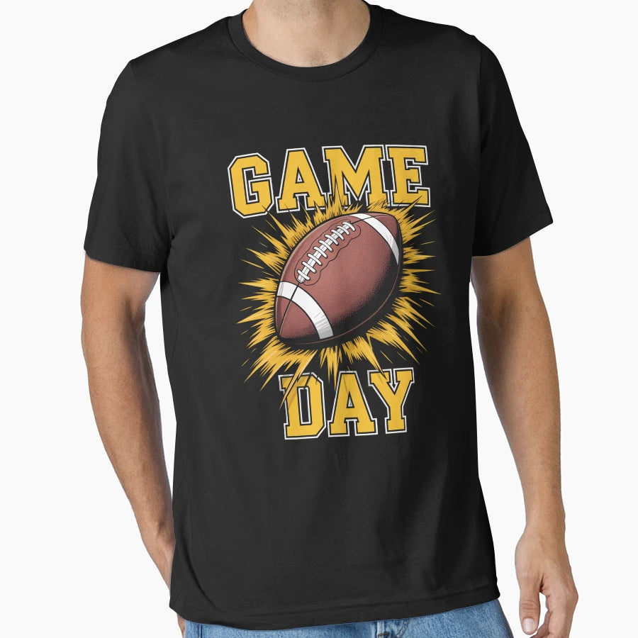 Game Day Football T-Shirt - Streetwear Style for Adults - T-Shirt, Sweatshirt, Hoodie